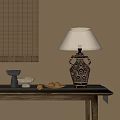 Ancient Table Lamp 3d model