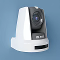 White Projection Monitoring Camera With High Definition Lens And Wall Mount Design