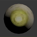 Fresh Daikon Radish with Green Top and White Root on Dark Background