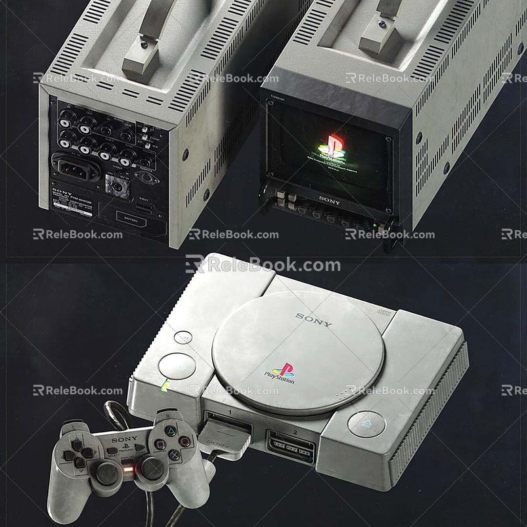 Gaming machine equipment 3d model