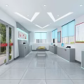 Modern Store Digital Store 3d model