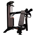 Heavy Duty Fitness Equipment For Seated Chest Press With Adjustable Seat And Ergonomic Design