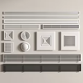 Air Conditioner Vents With Various Designs Different Shapes White And Black For Interior