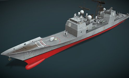 ship cruiser 3d model