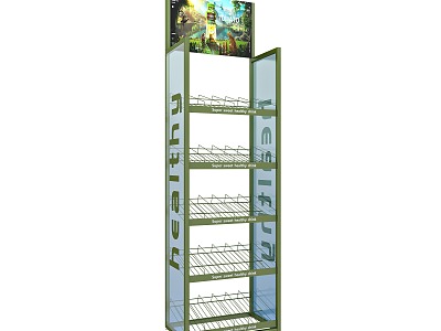 Display Rack Shelf Customized Product Rack Acrylic Customized Rack Hook Display Rack Personalized Customized Wire Rack 3d model