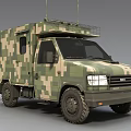 Military command vehicle IVECO command vehicle military communication vehicle logistics support vehicle command shelter military supply vehicle military transport vehicle 3d model