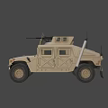 Army Humvee 3d model
