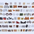 Complete Collection of Bookshelf Storage Racks Display Shelves SU Models
