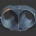 Slim Fit Blue Denim Jeans With Pockets And Stretchy Waistband