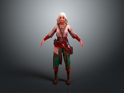 female warrior female warrior female soldier female guard female assassin female killer ancient female warrior ancient female soldier 3d model