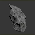 Stone Rock Stone Appreciation Stone Strange Stone Ore Realistic 3d model