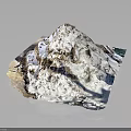 Snowy Mountain Terrain Featuring Snow Covered Peaks Rocky Outcrops And Natural Landscape