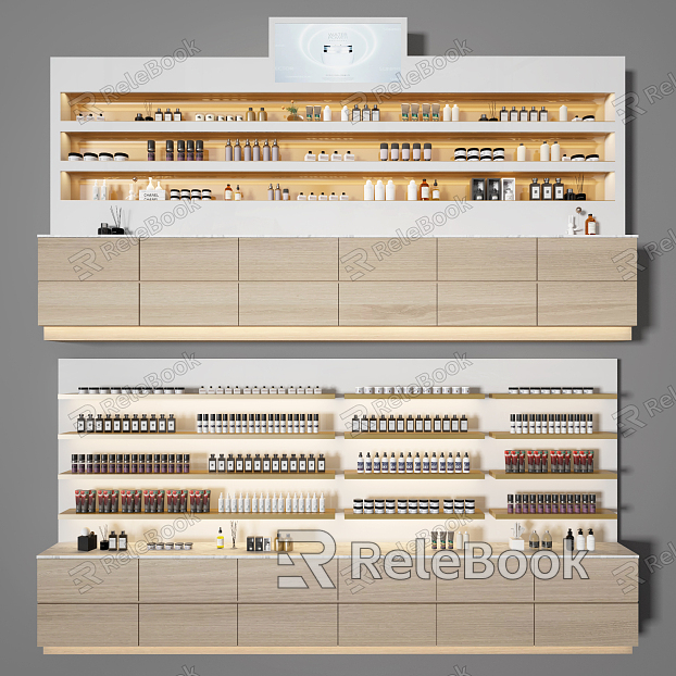 Modern Showcase Skin Care Cabinet model