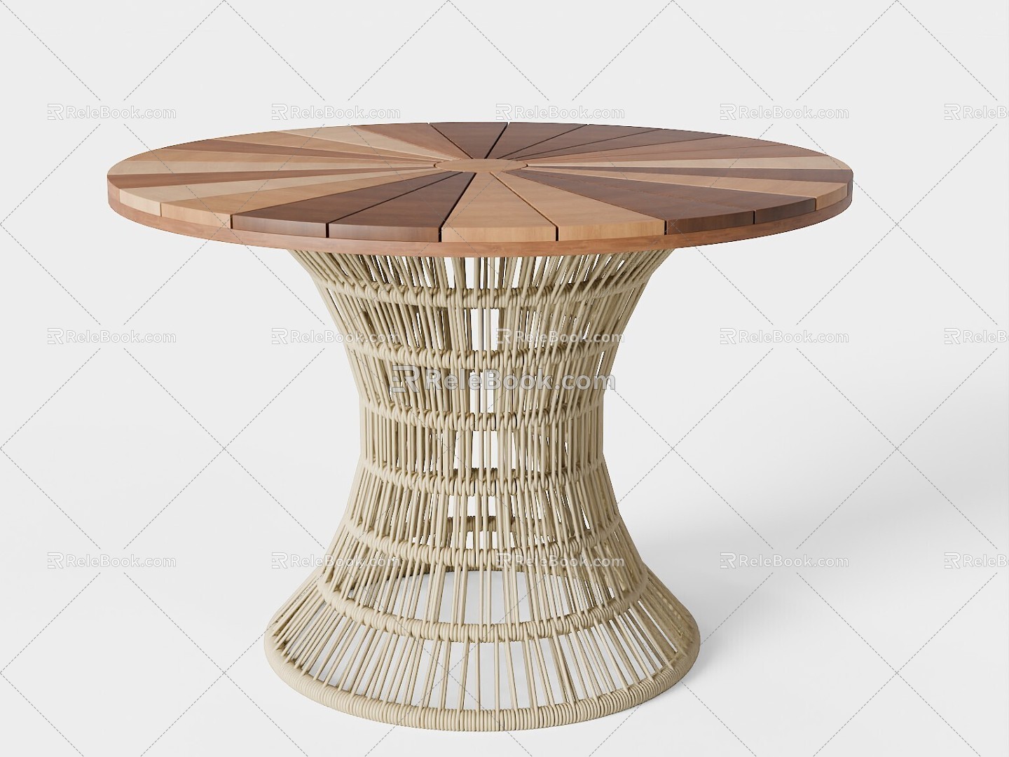 MESA Outdoor Round Table Coffee Table 3d model