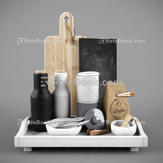 Kitchen Utensils 3d model