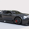 Car sports car Sedan Black 3d model