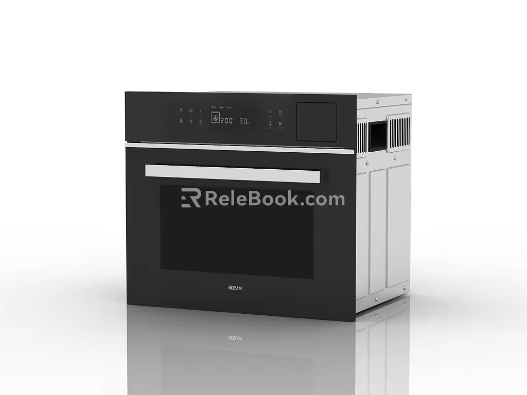 All-in-one machine oven 3d model
