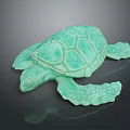 Turtle Cartoon Turtle Snapping Turtle Chickbill Turtle Reptile Cold Blooded Animal Reptile Class 3d model