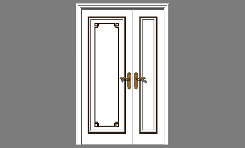 Jane Ou's mother door 3d model