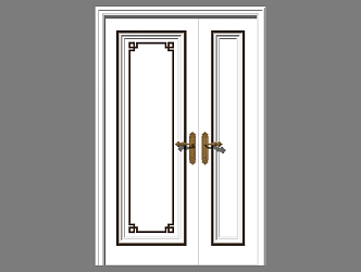 Jane Ou's mother door 3d model