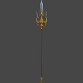 Fantasy Trident 3d model