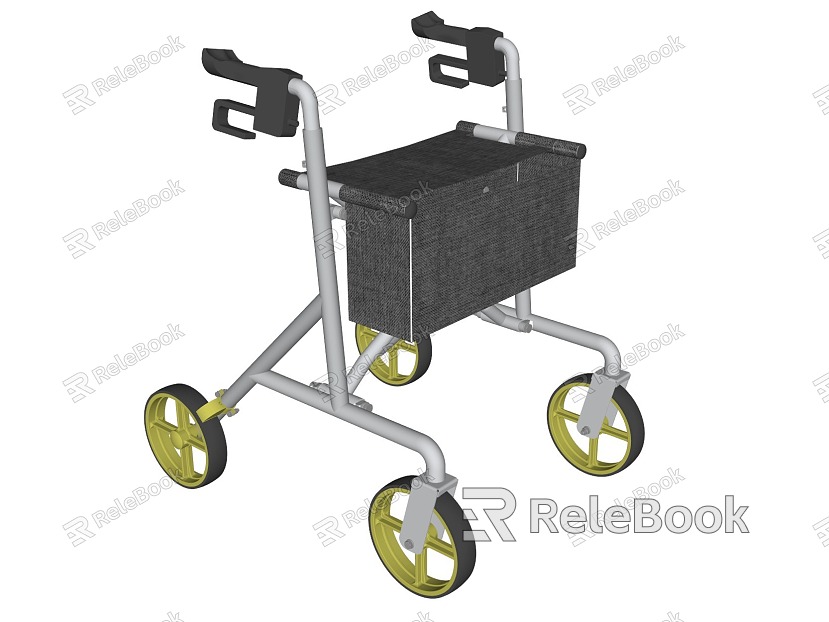 Walking Aid Walking Aid Mobile Frame Walking Recovery Trainer model