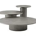 Allure Modern Coffee Table Combination Corner Table Coffee Table 3d model
