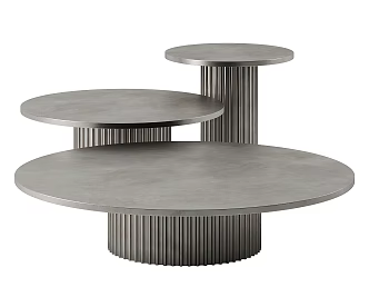 Allure Modern Coffee Table Combination Corner Table Coffee Table 3d model
