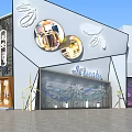 Schwarzkopf Shop Window With Glass Display And Decorative Elements In Modern Storefront