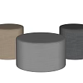 Ottoman sofa stool 3d model