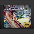 Colorful Artwork Genesis Game Cartridge With Magna Label 88 Electronic Gaming Device