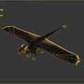 Game Movie Fantasy Dragon Character with Flying Wings and Scaled Body Design