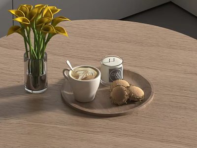 Kitchen supplies coffee cup 3d model