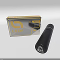 Sleek White Electric Toothbrush With Black Button For Daily Personal Care Routine