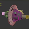 Industrial Equipment High Precision Mechanical Gear Shaft With Metal Components And Structure Design