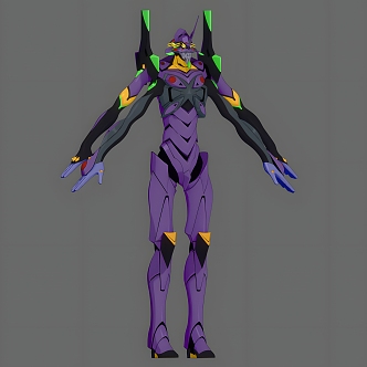 Cartoon sci-fi robot anime animation cartoon sci-fi mecha robot movie game 3d model