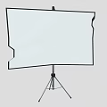 High Quality Commercial Projection Screen With Tripod Stand For Business Presentations