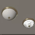 French ceiling lamp 3d model