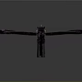 Crossbow Mechanical Crossbow Shift Bow and Arrow Shoot Far Equipment Weapons High-tech Crossbow 3d model