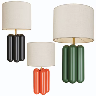 Modern table lamp 3d model