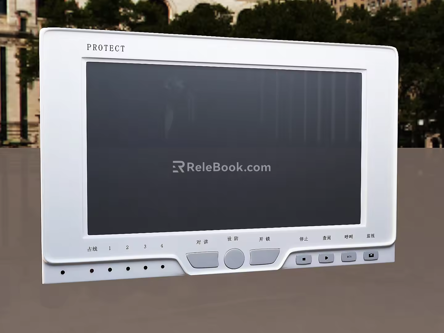 Modern visual doorbell visual doorbell 3d model