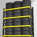 Storage Shelf Storage Rack Multi-layer Heavy Storage Rack Commercial Supermarket Garage Express Storage Room Goods Storage Rack 3d model