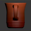 Realistic Cup Container 3d model