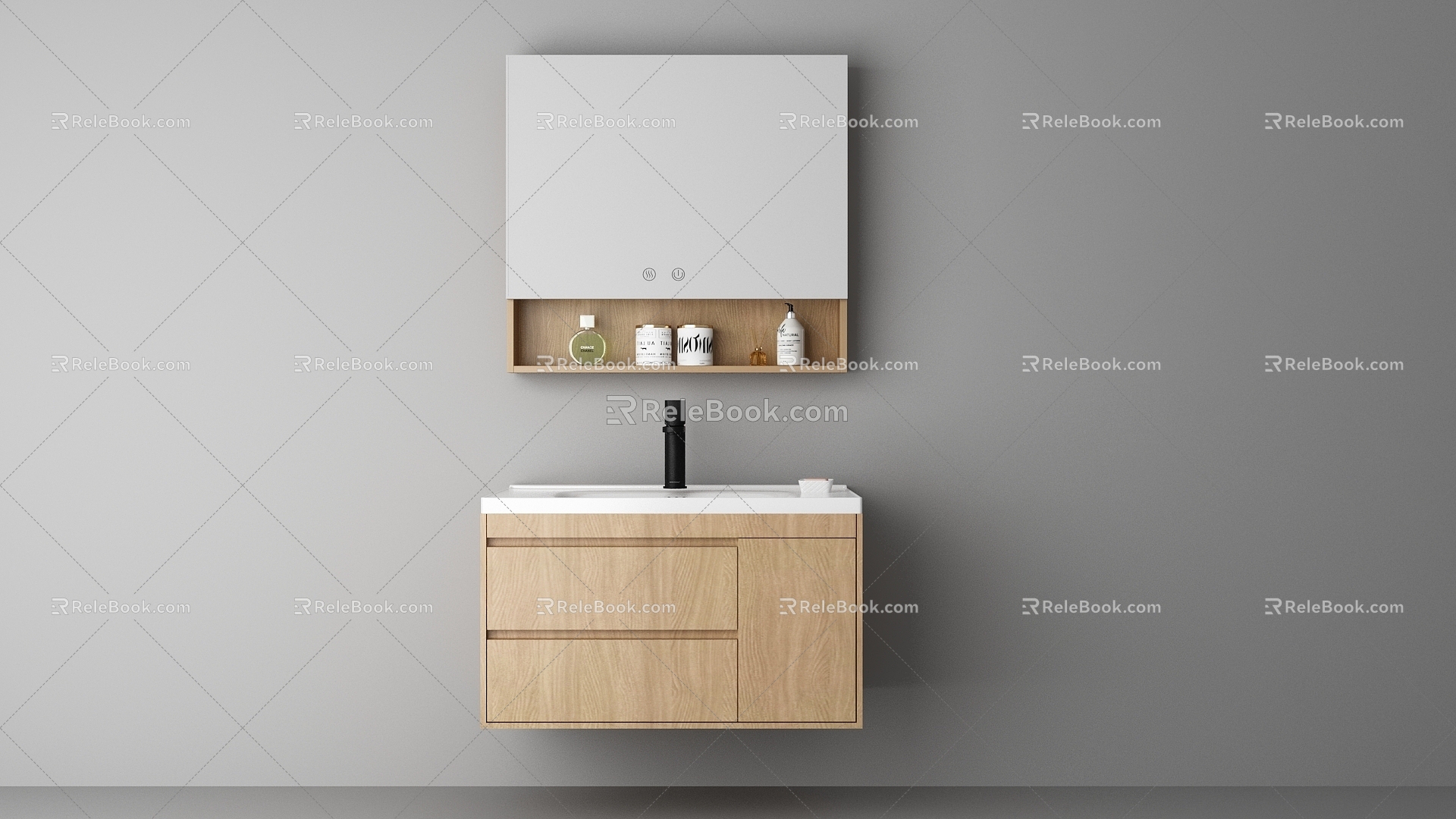 Bathroom Cabinet 3d model