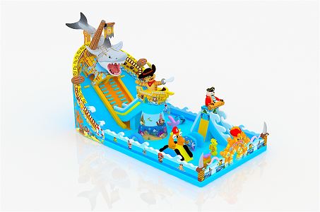 Modern Amusement Equipment 3d model