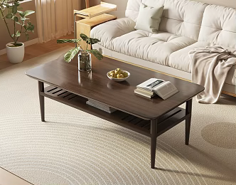 Modern coffee table 3d model