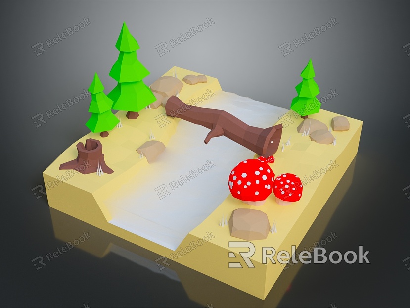 Game Environment Game Scene Fairy Tale Scene Fairy Tale Magic Scene Magic Item Fantasy Scene model