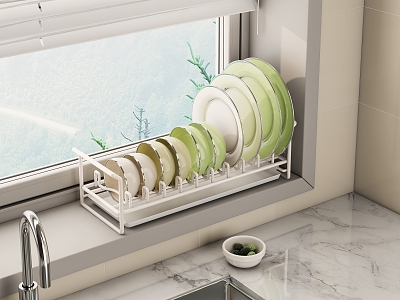 Dish Rack Tableware model