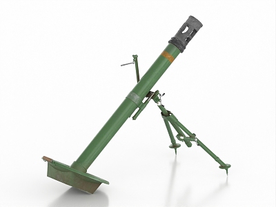 Mortar howitzer 3d model