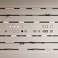 Modern Interior Lighting Design With Different Styles Of Downlights And Spotlights